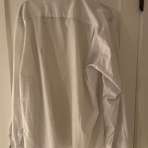 Dress shirt with cuff link sleeves